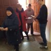 В преддверии праздника, посвящённый Дню матери Актив молодежи поздравили женщин